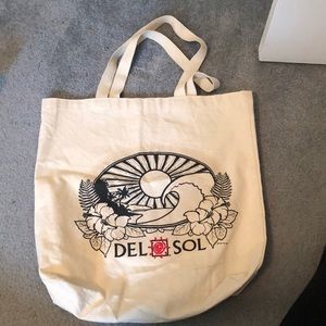 Del Sol Canvas Tote